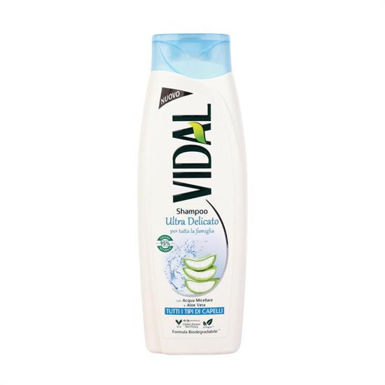 VIDAL SHAMPOO 250ML (NEW) ULTRA DELICATO TUTTI TIPI CAPELLI