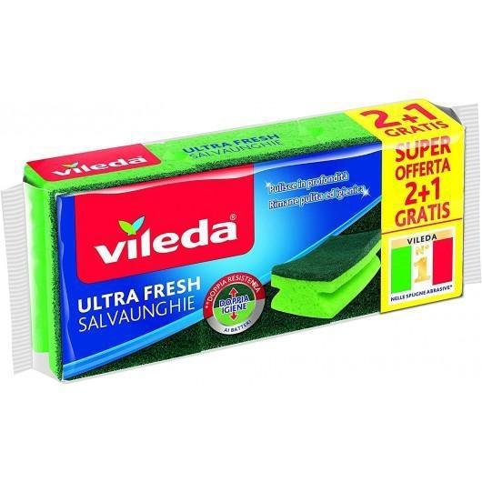 VILEDA SPUGNA SAL/UNGHIE UL/FRESH X3 166250