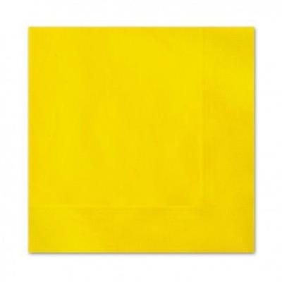 TOVAGLIOLO 33X33 POIS 2V. X80 GIALLO