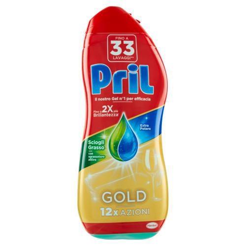 PRIL GEL GOLD LAVAST. 33LAV. 600 ML SCIOGLIGRASSO