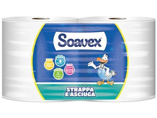 SOAVEX BOBINA STRAPPA E ASCIUGA X2