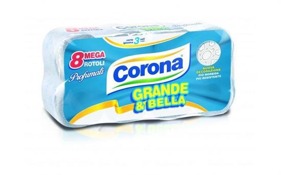 CORONA GRANDE&BELLA IGIENICA X8 RT.