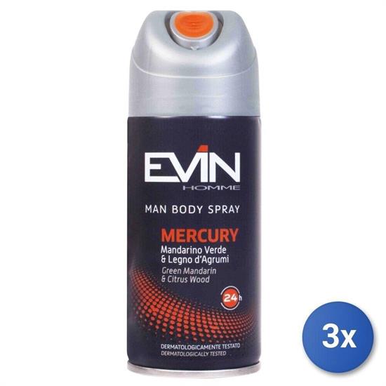 EVIN DEOD. UOMO 150ML MERCURY