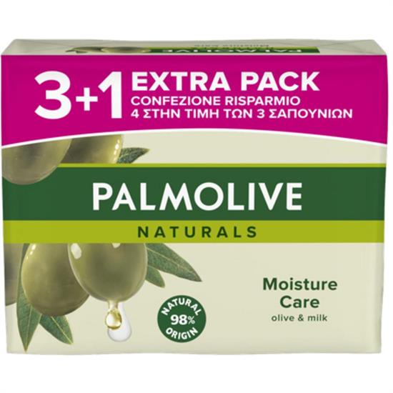 PALMOLIVE SAP.90GR.3+1 ORIG./VERDE