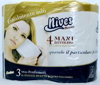 NIVES IGIENICA X4 MAXIMA 3V.LISCIA