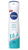 NIVEA 88697 SPRAY 48H 200 ML W/DRY FRESH