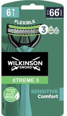 WILKINSON RAS.XTREME3 X6 FLEX SENSIT.