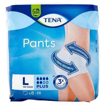 TENA 792609 PANTS PLUS X8 MIS. L