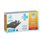 GUANTI NITRILE X100 SKIN BLACK S DR.PROTEC