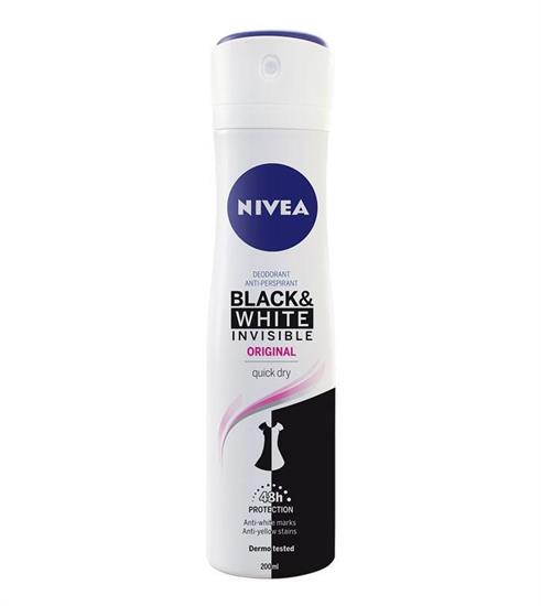 NIVEA 00000 SPRAY 48H 200 ML B&W DONNA