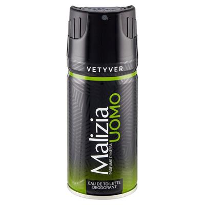 MALIZIA DEOD. UOMO 150ML VETYVER