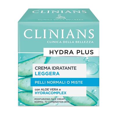 CLINIANS 156391 CR.VISO 50 ML HYDRA PLUS LEGGERA