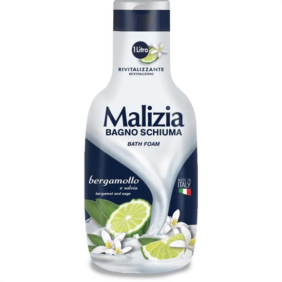 MALIZIA BAGNO 1000 ML BERGAM.E SALVIA