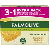 PALMOLIVE SAP.90GR.3+1 LATTE MIELE