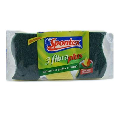 SPONTEX SPUGNA 01400001/19400217 FIBRA PLUS 3 PZ.